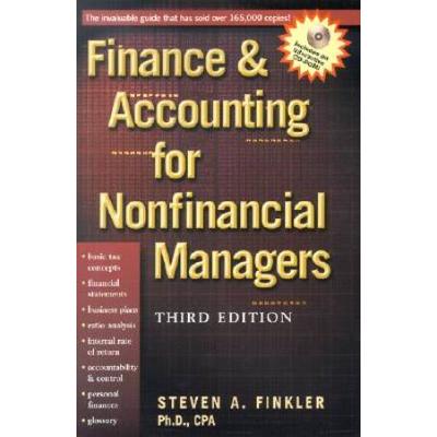 Finance Accounting for Nonfinancial Managers With CDROM