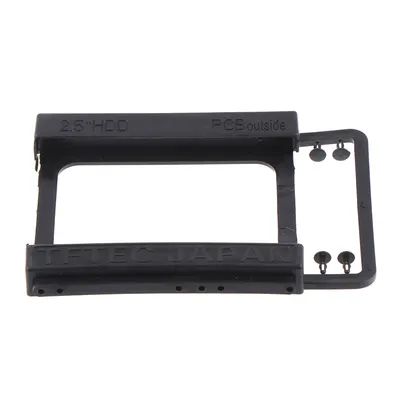 NEW Universal 2.5" to 3.5" SSD HDD Environmental Plastics Adapter Mounting Bracket Hard Drive Holder