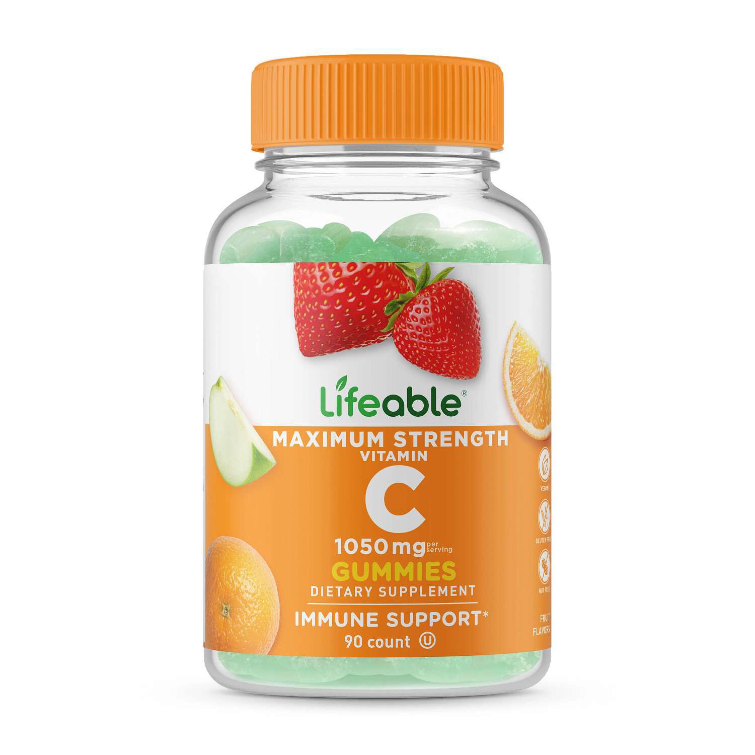 Vitamin C 1050Mg - 90 Gummies (30 Servings)