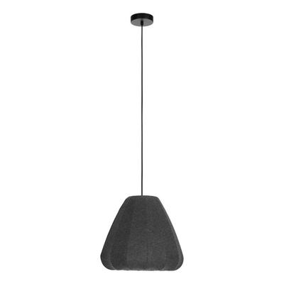 EGLO Hängeleuchte "BARLASTON", schwarz (schwarz grau), Ø 35,00cm H: 110,00cm, Lampen, Pendelleuchte, Esszimmerlampe, Tex