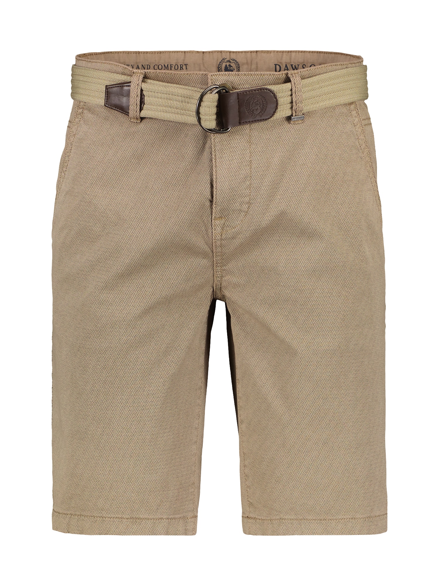 Bermudas LERROS "LERROS Chino-Bermuda für Herren", Herren, Gr. 6XL, extraweit, beige (dune beige), 98% Baumwolle, 2% Elasthan, Hosen Bermudas