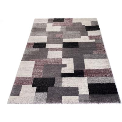 Teppich OCI DIE TEPPICHMARKE "STEADY ALLOVER", lila (flieder, grau), B:80cm H:20mm L:150cm, Polypropylen (PP), Teppiche, Wohnzimmer Image