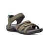 Sandale TEVA "W TIRRA", Gr. 39, grün (burnt olive), Textil, Synthetik, sportlich, Schuhe