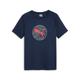 T-Shirt PUMA "ACTIVE SPORTS GRAPHIC TEE B" Gr. 176, blau (club navy) Kinder Shirts T-Shirts