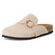 Clog TAMARIS Gr. 36, beige Damen Schuhe Pantoletten Basic, Sommerschuh, Schlappen im klassischen Stil