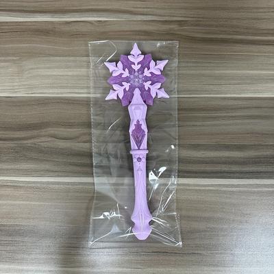 Children's Princess Cane Snowflake Transformers Glitter Sound Light Magic Wand Toys Festival Play Props (battery Not Included) Christmas, Halloween, Thanksgiving Day