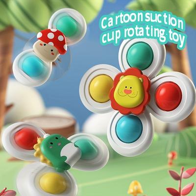 3pcs/set Baby Baby Children's Cartoon Suction Cup ...
