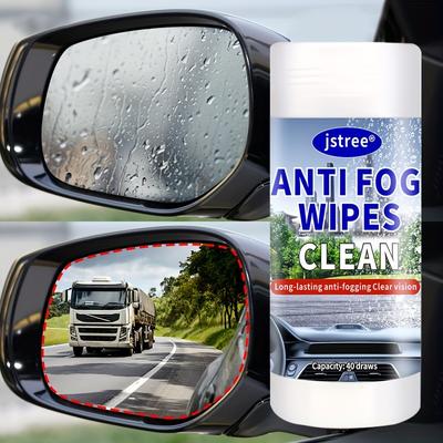 Crystal Clear Vision: Car Anti-fog Wipes For Winds...