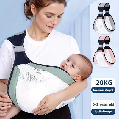 Baby Sling Carrier, 3d Mesh Baby Wraps, Adjustable...