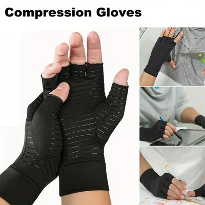 Copper Gloves - Joint Discomfort Relief For Carpal...