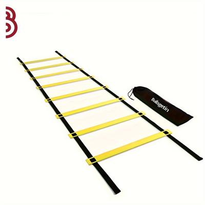 Agility Ladder For Speed Training - Improve Footwork, Coordination, And Quickness - 8, 12, Or 20 Rungs - Includes Carry Bag