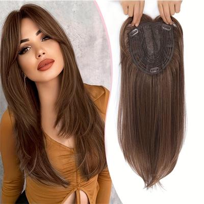 Hair Toppers For Thinning Hair 14/16 Inch Hair Pie...