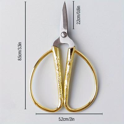 1pc Kitchen Scissors 2cr13 Stainless Steal Golden ...