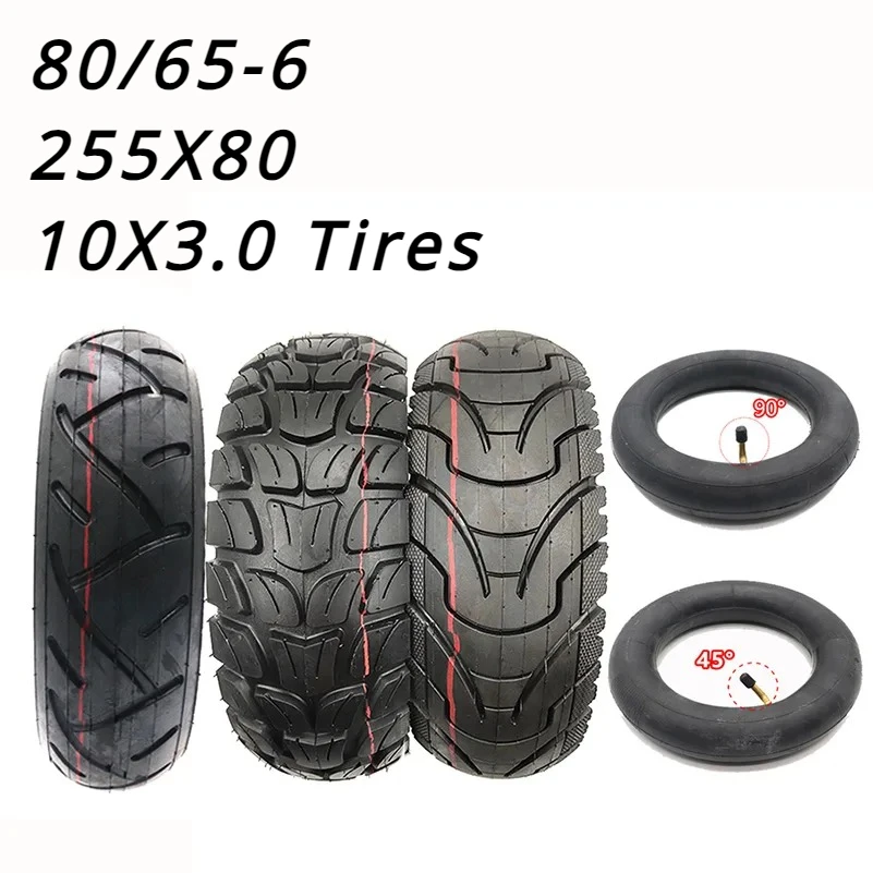 80/65-6 255X80 10X3.0 Reifen für Dualtron VICTOR LUXURY EAGLE Speedway 4 5 Zero 10X Kugoo M4 10 Zoll Elektroroller Minimotoren Image