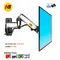 NB F150/D35 TV montaggio a parete braccio a molla a gas in lega di alluminio 17 "-27" supporto per monitor LED TV LCD montaggio a parete caricamento 2-7 kg