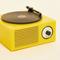 Urban Outfitters Party Supplies | Hp Uo Exclusive Wireless Mini Turntable Speaker | Color: Yellow | Size: Os