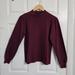 J. Crew Tops | J.Crew Pointelle Mockneck Puffed Sleeves Top Size S *C9 | Color: Red | Size: M