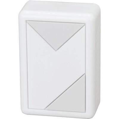 Heidemann - Zweiklang-Gong Prisma grauweiß 118x80x38mm Klingeltransformator 82 dB Image