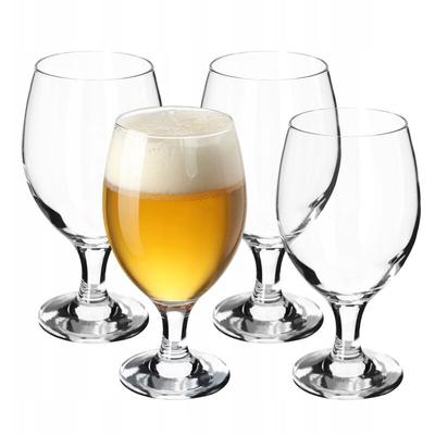 Biergläser Set, Bierseidel aus Glas, Biertulpen, Weizengläser für dunkles und helles Bier, Cra