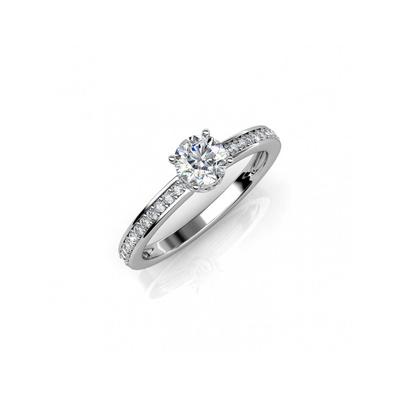 Elise Ring - Silber und Kristall Image
