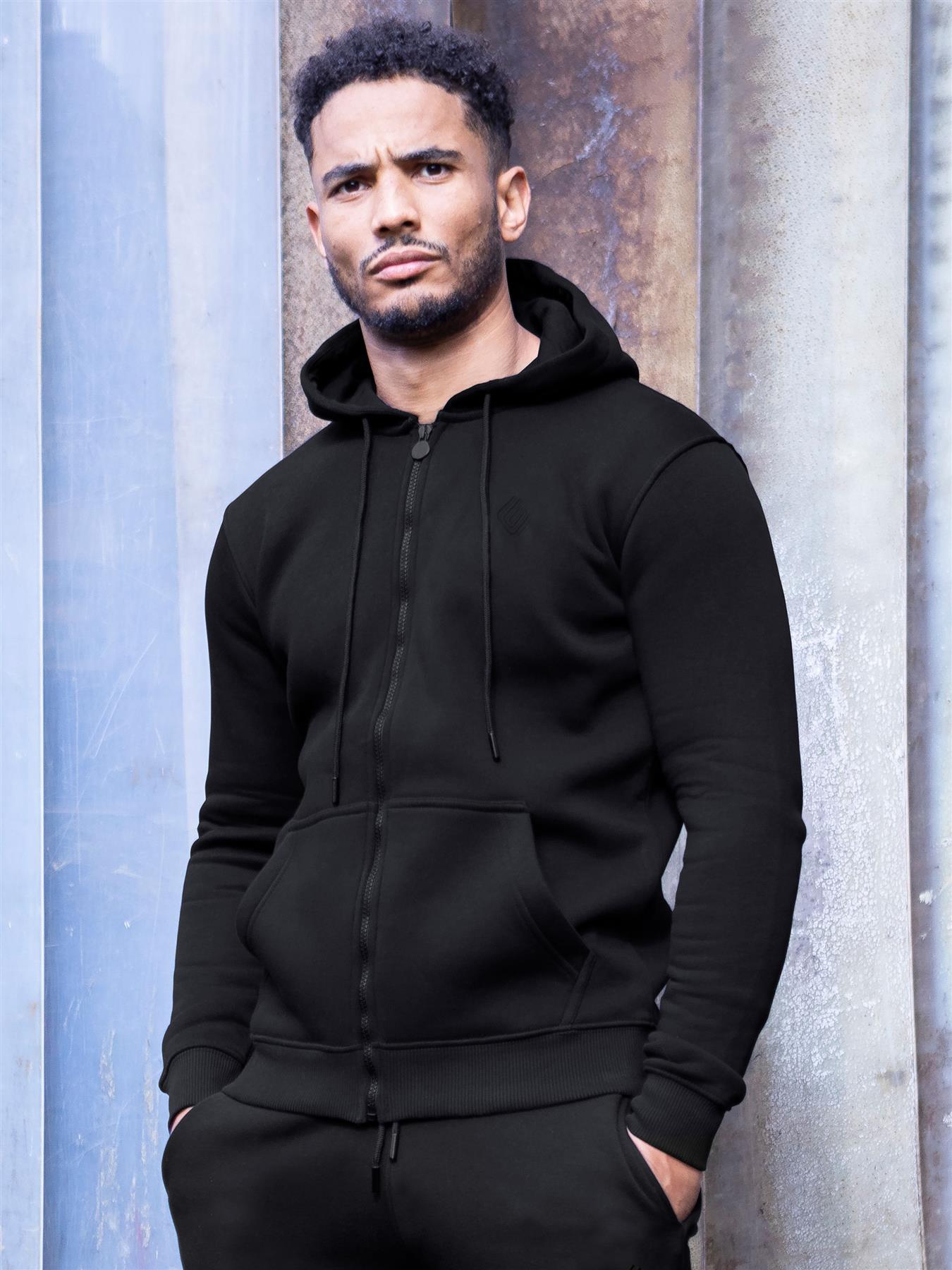 Herren Zip up Hoodie | Enzo Designer Herrenbekleidung Image