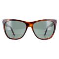 Saint Laurent Square Womens Glänzend Medium Havanna Fest Grün SL 526