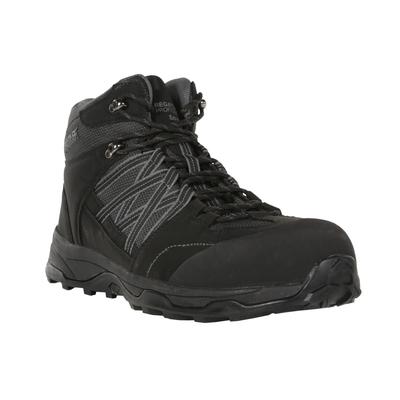 Regatta Herren Claystone Sicherheitsstiefel (Schwarz/Granit) Image