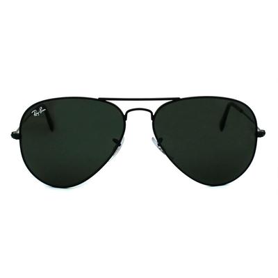 Ray-Ban Sonnenbrille Aviator 3025 L2823 Schwarz Grün