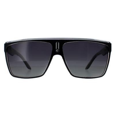 Carrera Shield Unisex Schwarz Weiß Grau Gradient Polarisiert 22