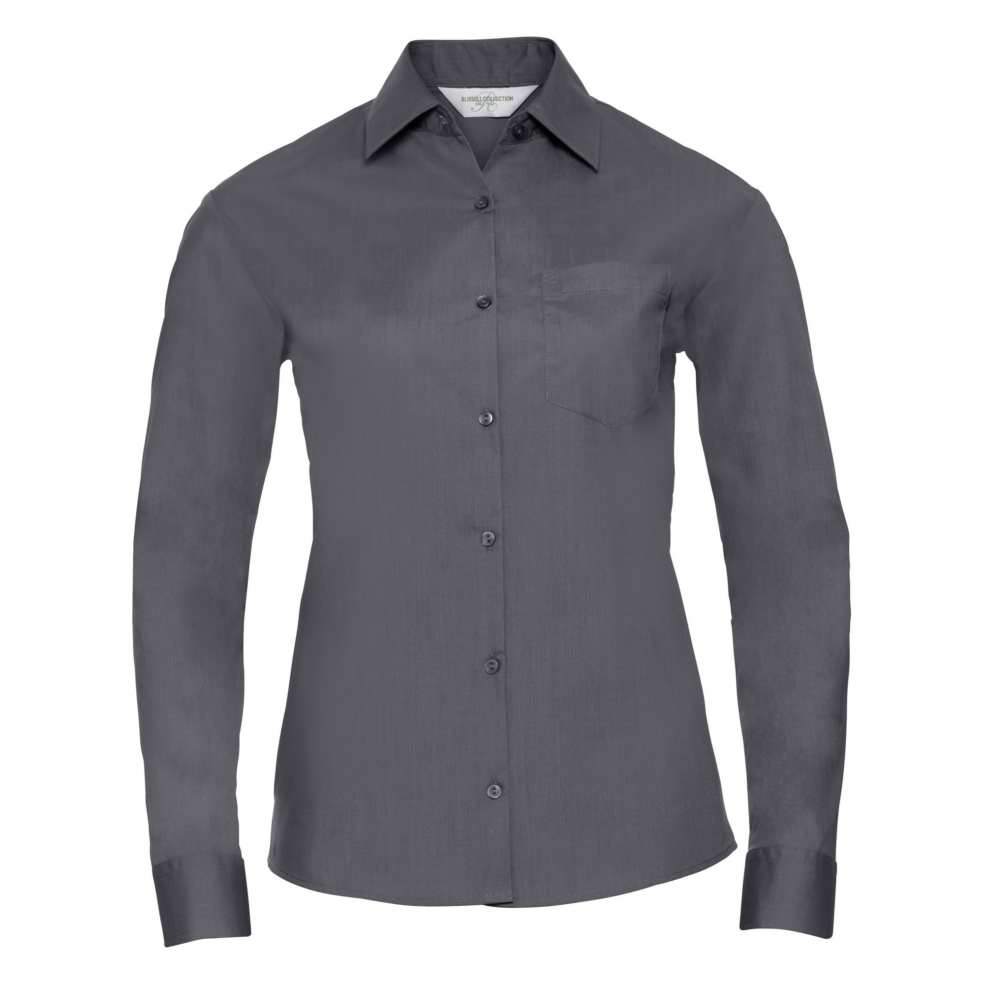 Russell Collection - Bluse - Damen (Grau Konvoi) Image