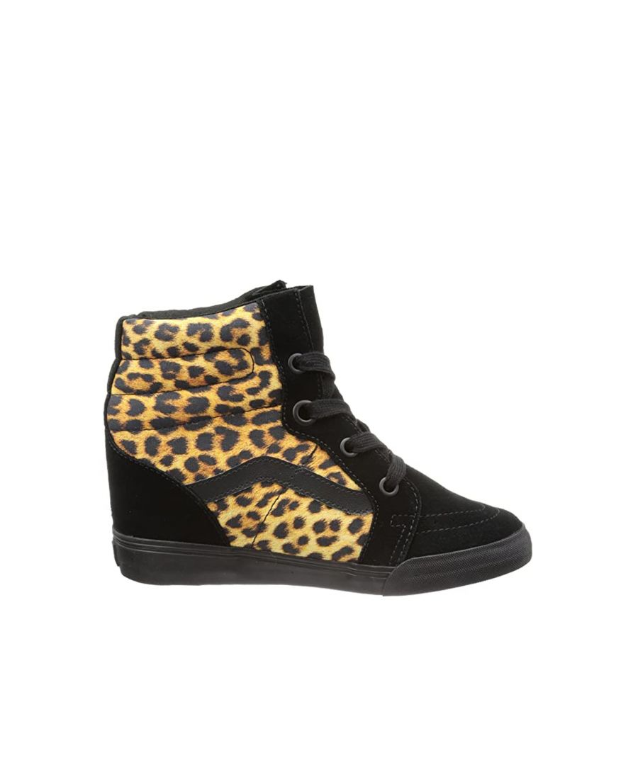 Vans SK-8 Hi Wedge Damen schwarze Schuhe