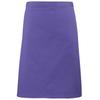 Premier Ladies/Womens Mid-Length Apron (2er-Pack) (Violett)
