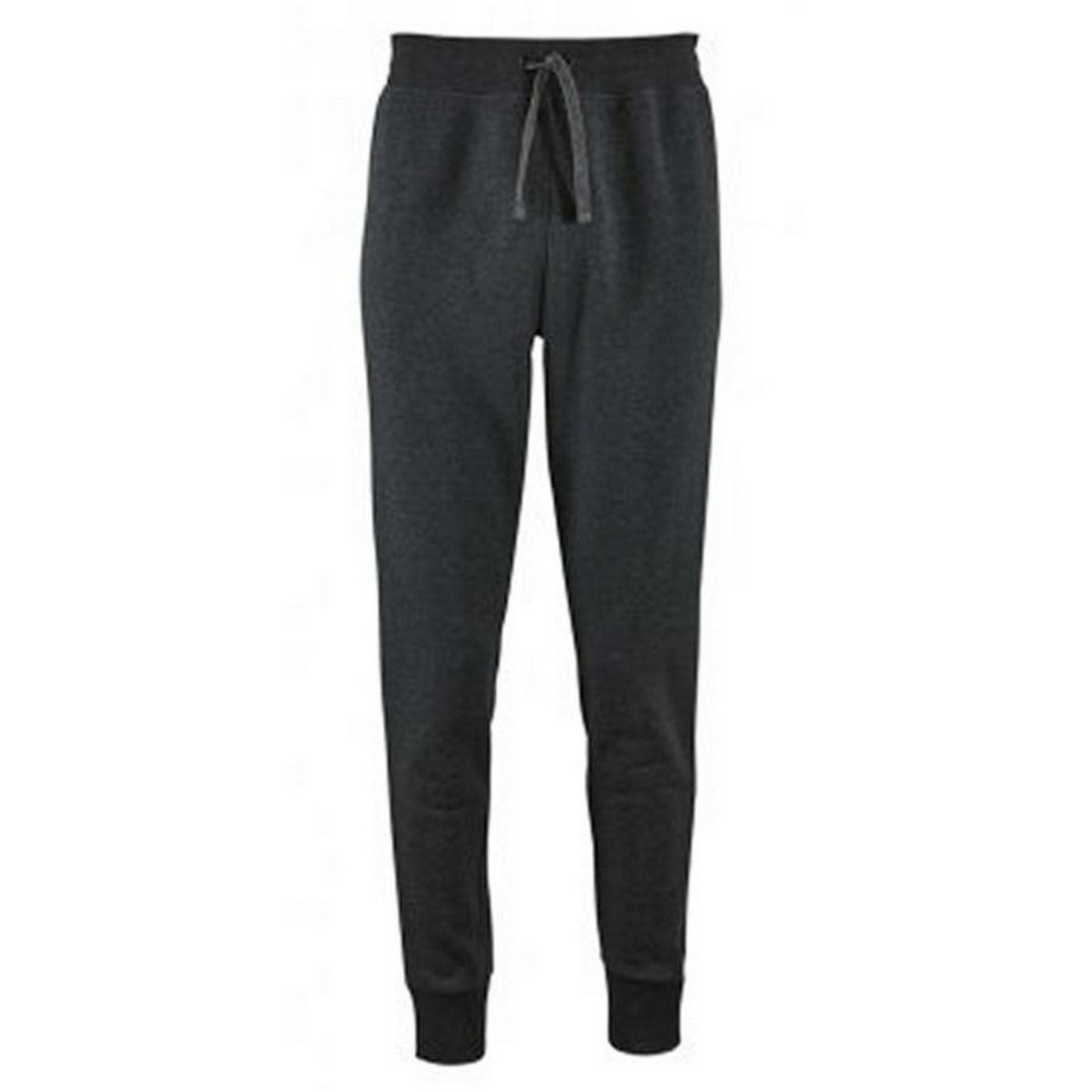 SOLS Womens/Ladies Jake Slim Fit Jogginghose (Charcoal Marl) Image