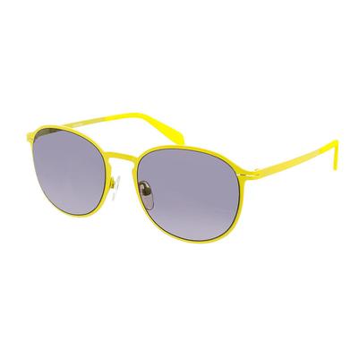 CK2137S Damen-Sonnenbrille aus Metall in ovaler Form