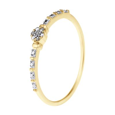 DIADEMA - Ring - Diamanten - Gelbgold