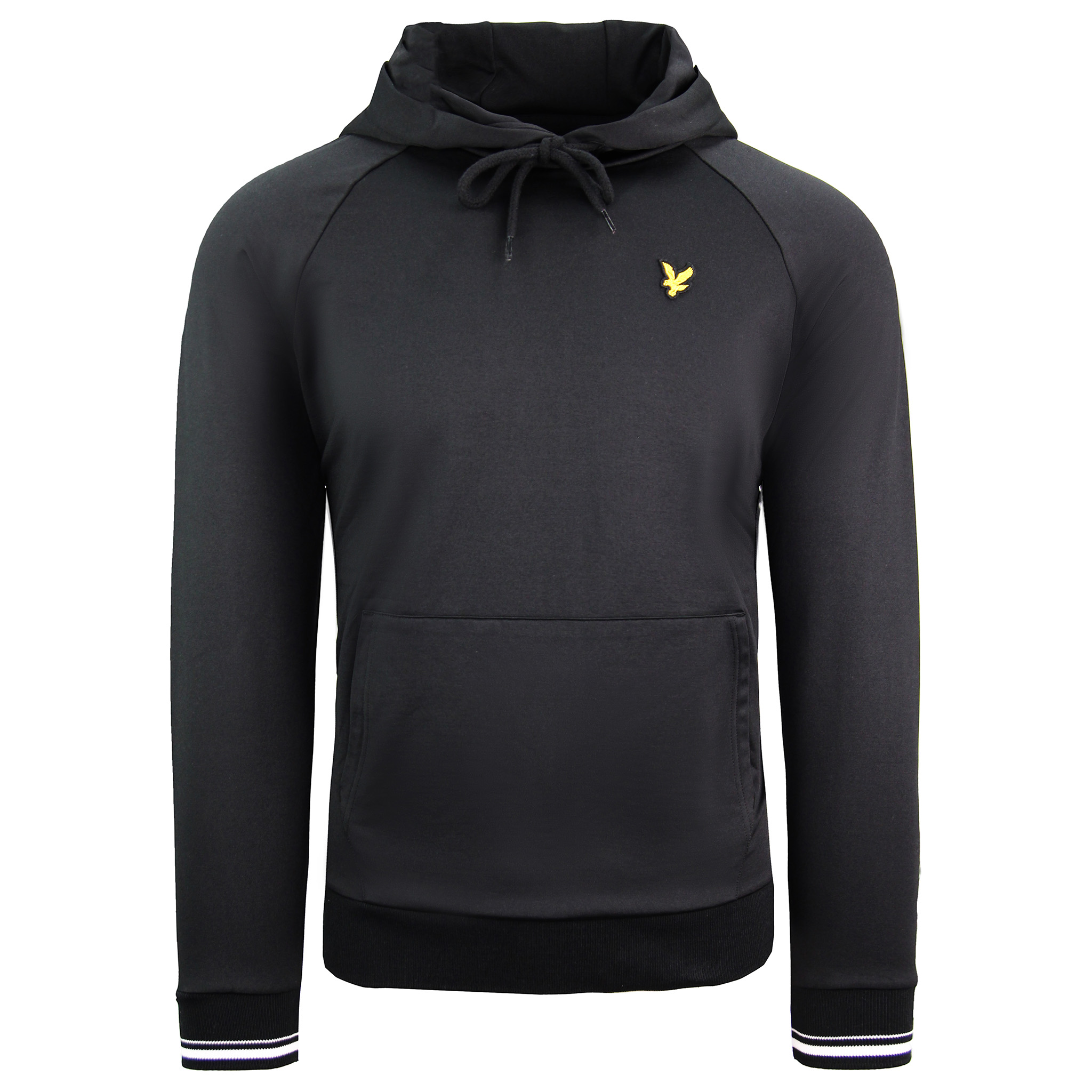 Lyle & Scott Tipped Tricot Herren Hoodie schwarz Image