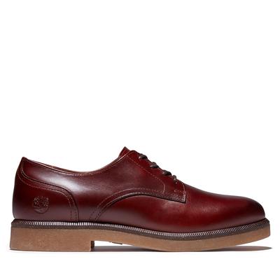 Timberland Cambridge Square Slip-on Red Nubuck Leder Womens Brogues A2G1Z Image