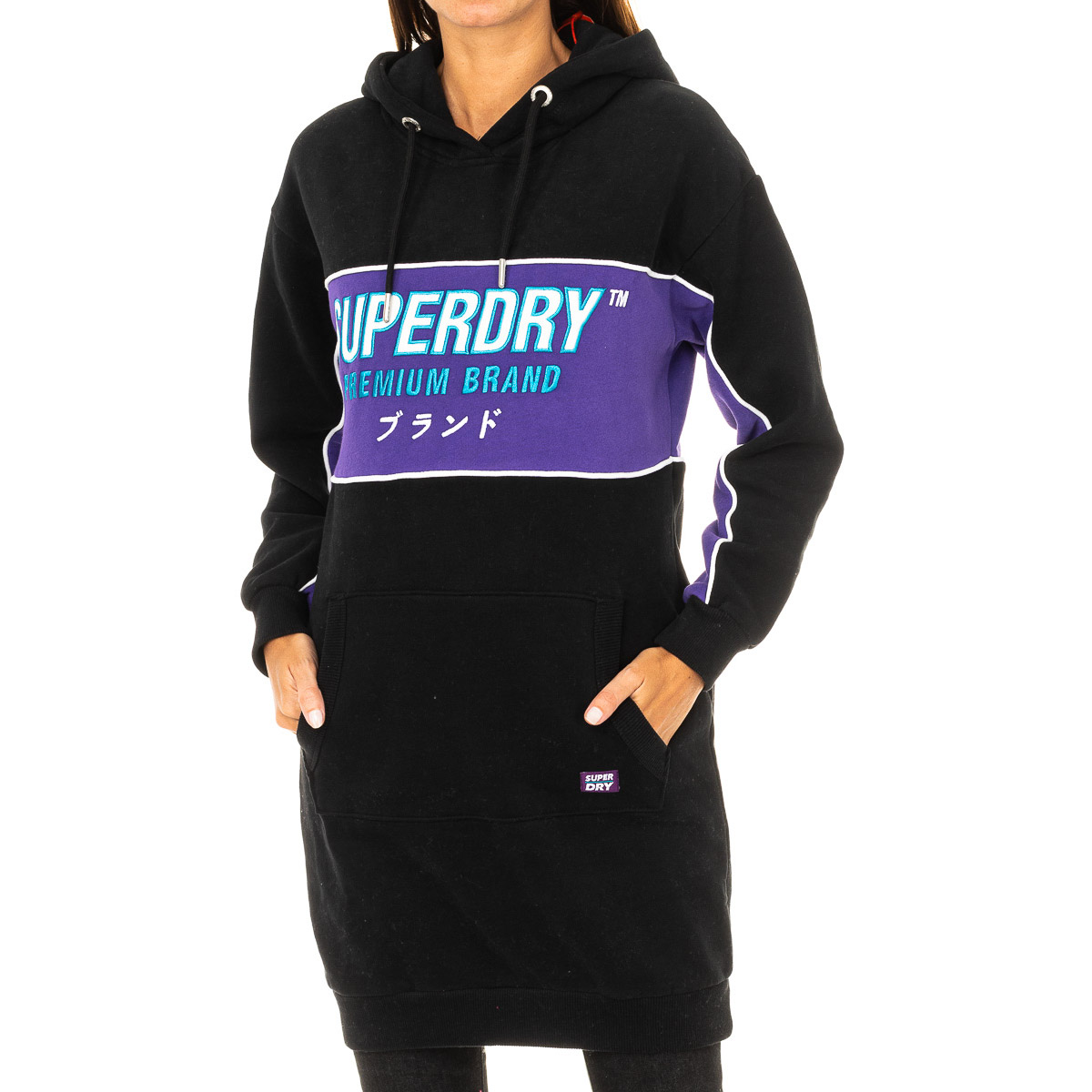 Langarm-Kapuzenpullover für Frauen W8000011A Image