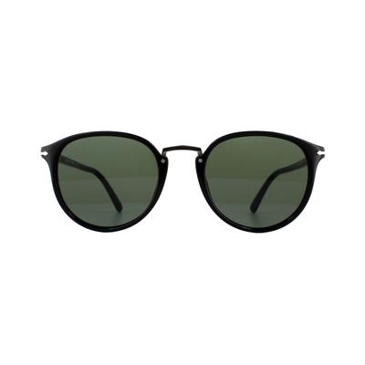 Lunettes De Soleil Persol Po3210S 95/31 Noir Vert 51mm Image