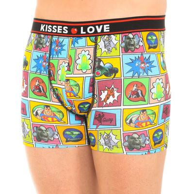 Atmungsaktive Herren-Boxershorts Comic Modell KL10007 Image