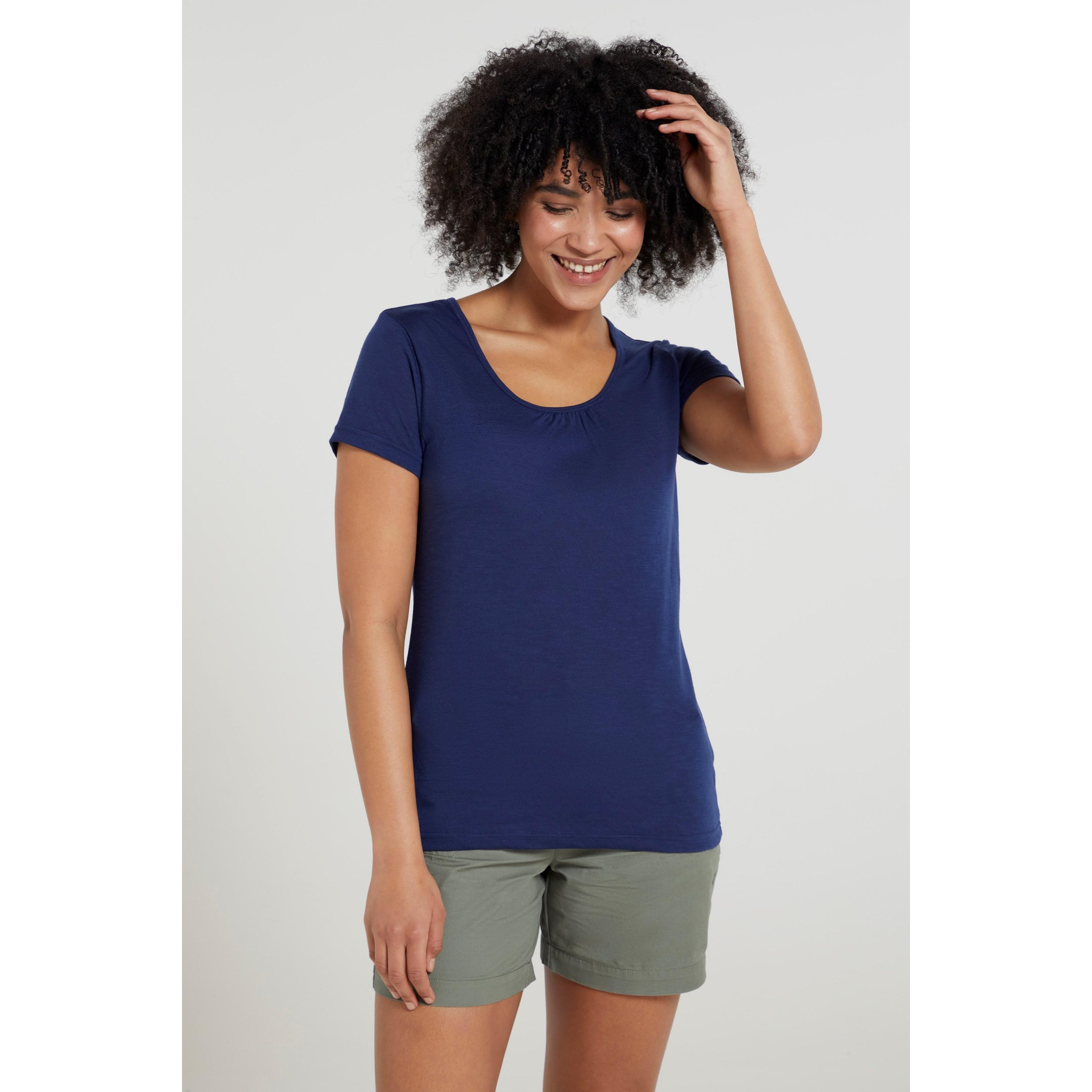 Mountain Warehouse Damen/Damen Agra T-Shirt (Marine) Image