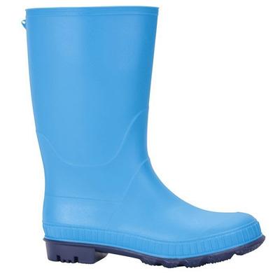Mountain Warehouse Childrens/Kids Plain Wellington Stiefel (Blau) Image