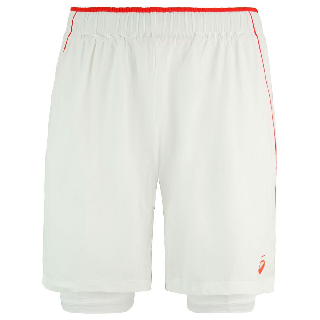 Asics Padel Player Herren weiße Tennisshorts Image