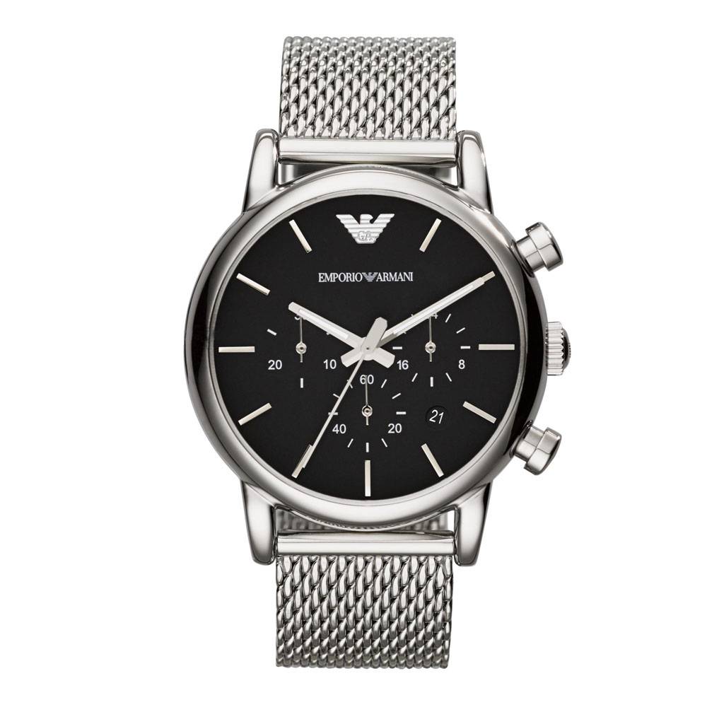 Emporio Armani Luigi Silber Herren Armbanduhr AR1811 Image