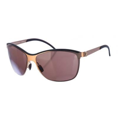 Ovale Herrensonnenbrille aus Metall M1047