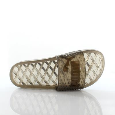 Puma x Rihanna Fenty Jelly Womens Black Sliders Image