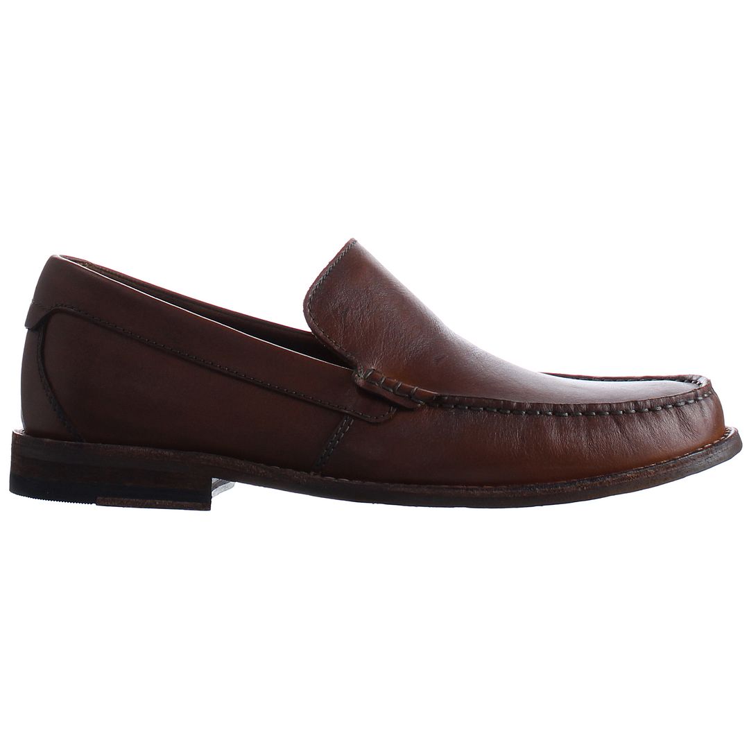 Clarks Pace Barnes Mens Brown Schuhe