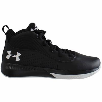 Under Armour GS Lockdown 4-BLK Kids Schwarze Trainer