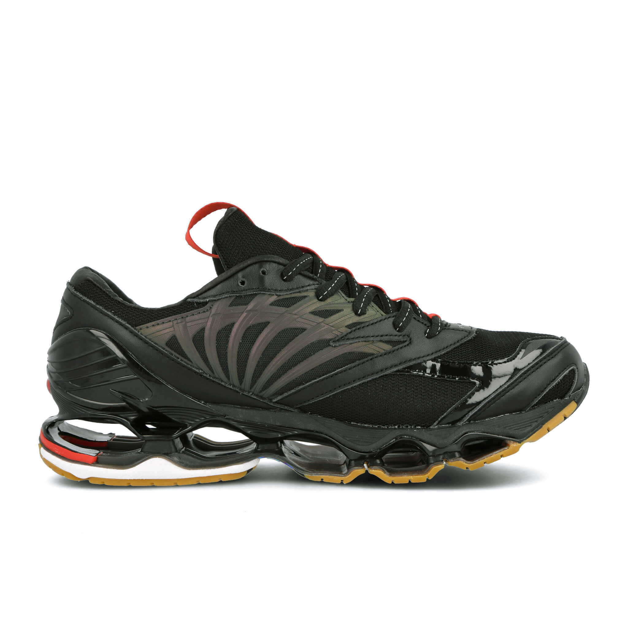 Mizuno x Futur Wave Prophezeiung Schnüre-up schwarze synthetische Herren-Trainer D1GD1945_09 Image
