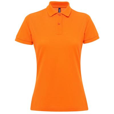 Asquith & Fox - Polo-Shirt mit kurzen Ärmeln - Damen (Orange) Image